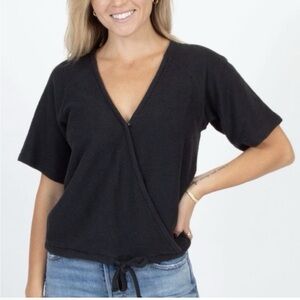 Madewell Draped Ottoman Top